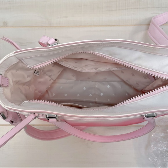 Kate Spade Pink Ombré Medium Zip Satchel Jae - Picture 7 of 10